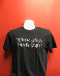 Where Hair Meets Style Black T