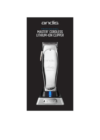 Andis Master Cordless Lithium-ion Clipper